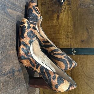 Louise et Cie Animal Print Heels